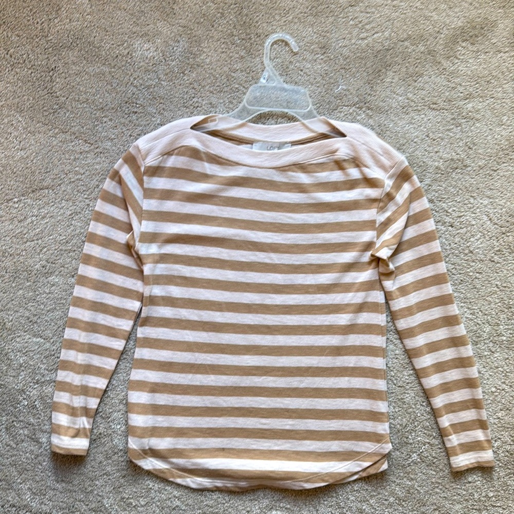 Loft Boatneck Long-sleeve Top